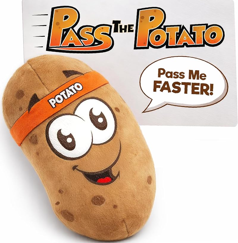 Move2Play Pass The Potato Game Kids Ages 3-8+ Easter Basket Stuffer Fun Toy