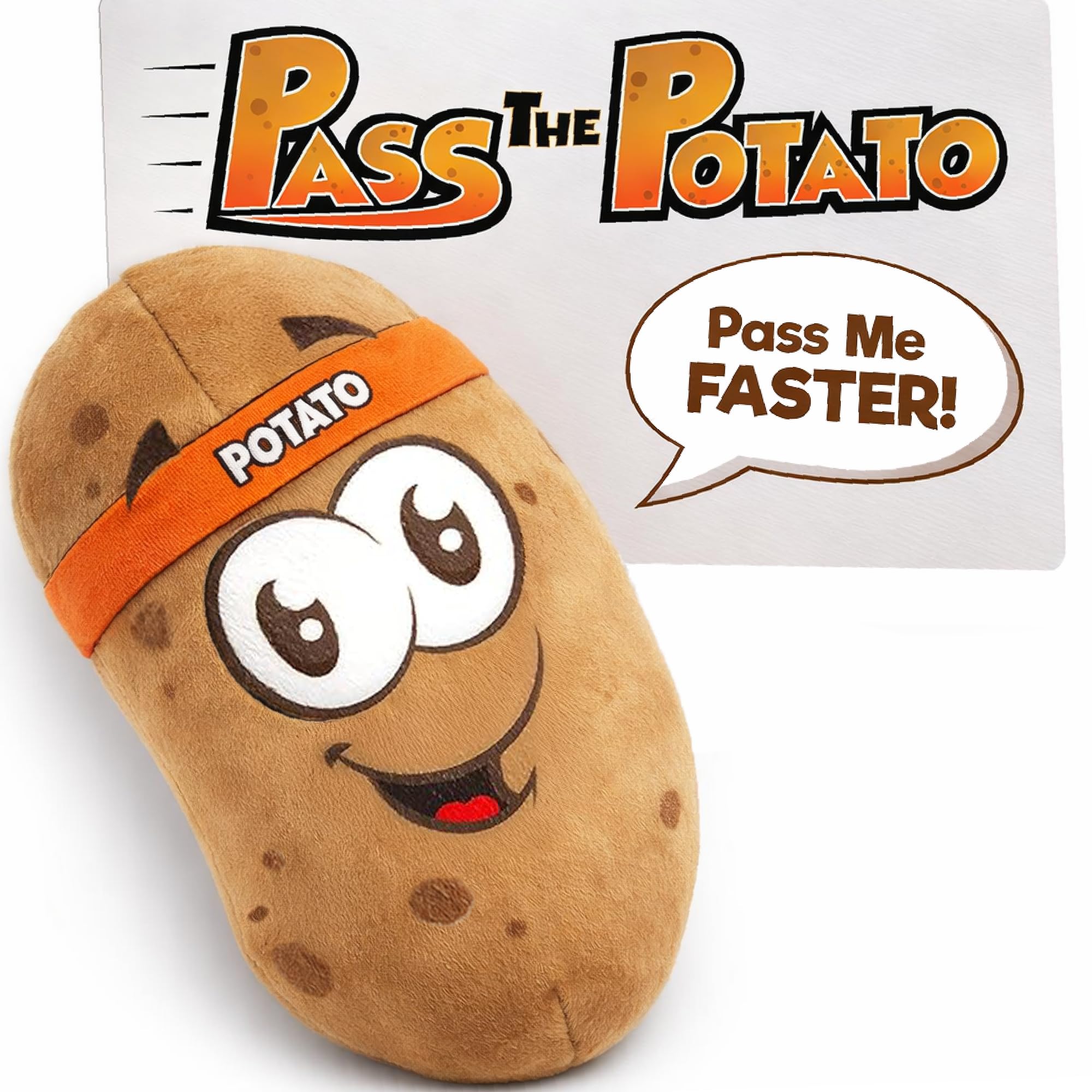 Photo 1 of Move2Play, Pass The Potato | Hilariously Wild & Fun Kids Game | Easter Gift for Kids | Easter Basket Stuffer | Indoor/Outdoor Toy for Toddlers & Kids Ages 3-8+ | Summer & Camping Fun