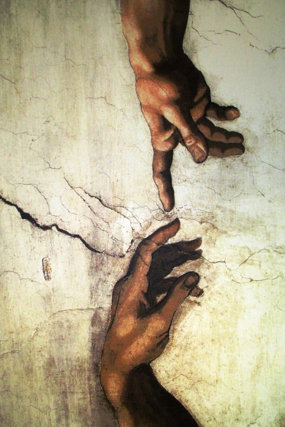 God And Adam Hands Of Creation Sistine Chapel Michelangelo Journal 150 Page Lined Notebook Diary Image Cool Amazon Com Books