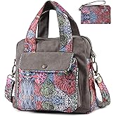 Black Butterfly Premium Canvas Shoulder Bag, Top Handle for Women, Lightweight Handbag, Small Style Crossbody