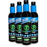 FunkAway Odor Eliminating Spray for Shoes, Skates, Work Boots &amp; More, 8 oz., 4 Pack, Extreme Odor Eliminator, Perfect for Stinky Stuff You Can't Put in the Wash