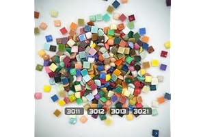 CARSILERS Diamonds Painting Accessories,Replacement for Missing Square Drills 3011 3012 3013 3021,Rhinestone Resin Diamond Drill,4 Colors Beads Gems Stones,3500pcs per Color