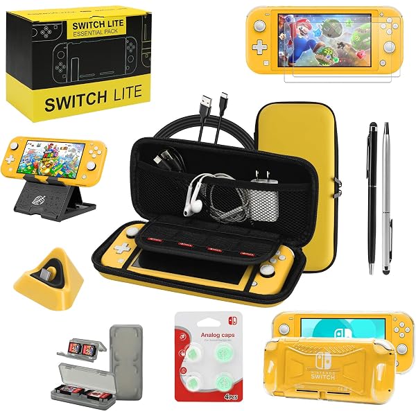 Amazon.com: Nintendo Switch Lite Handheld Gaming Console - Yellow