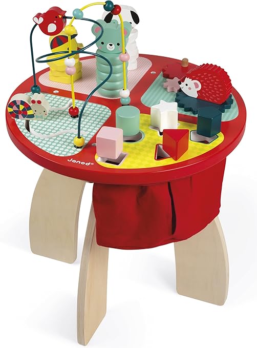 wooden play table baby