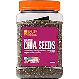 BetterBody Foods Organic Chia Seeds with Omega-3, Non-GMO (2 Pound)
