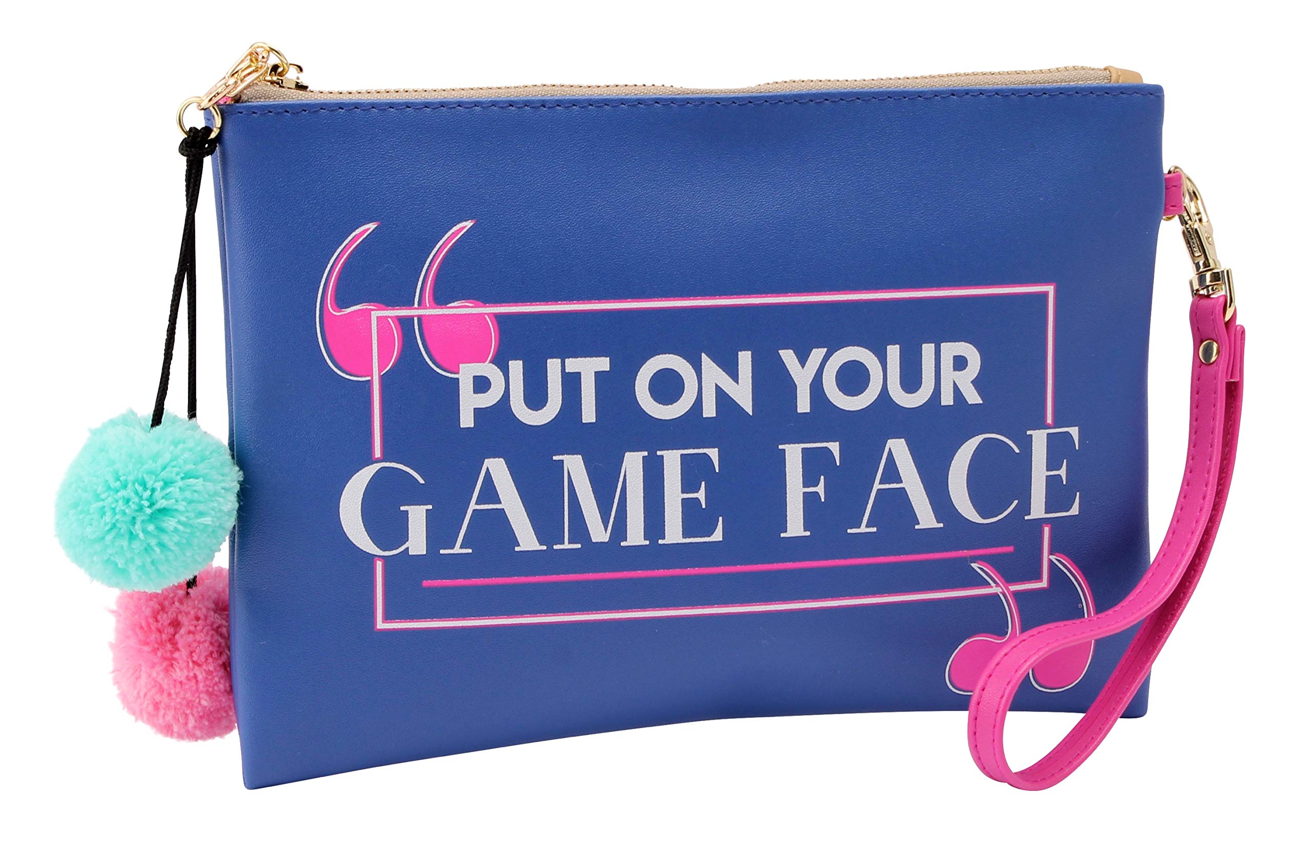 CGB Giftware | Put Your Game Face On Beauty Make Up Bag | GB01949
