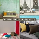 Rohi Waterproof Outdoor Cushion 2 Pack 18 x 18 Latte view 6