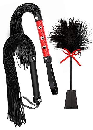 MALINERO Set Whip Tickler Flogger BDSM Feather Tickler Adult Sex Toys for  Couples in Saudi Arabia