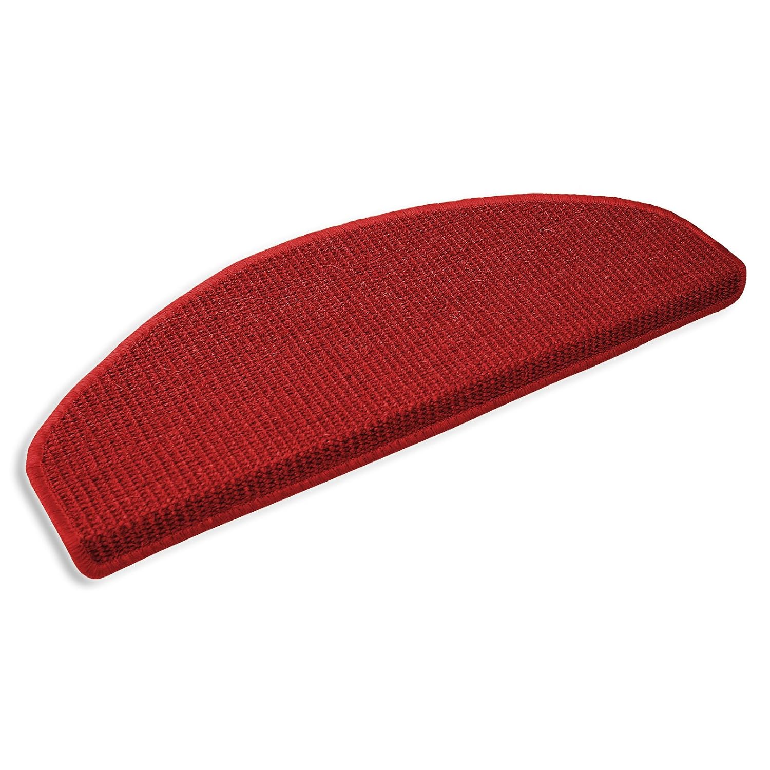 Casa Pura Premium Stufenmatte Treppenstufe Sisal Teppich Rot