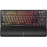 CORSAIR K70 PRO TKL RGB Tenkeyless Mechanical Wired Gaming Keyboard – Pre-Lubed Hall Effect MGX Hyperdrive Adjustable Switche
