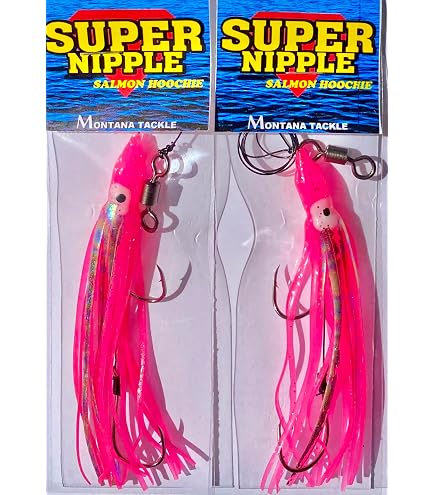 Salmon Hoochies (4):