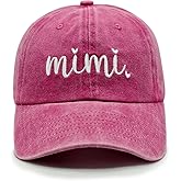 Mimi Hat - Gifts for Mimi from Grandkids - Mothers Day, Birthday, Christmas & Thanksgiving