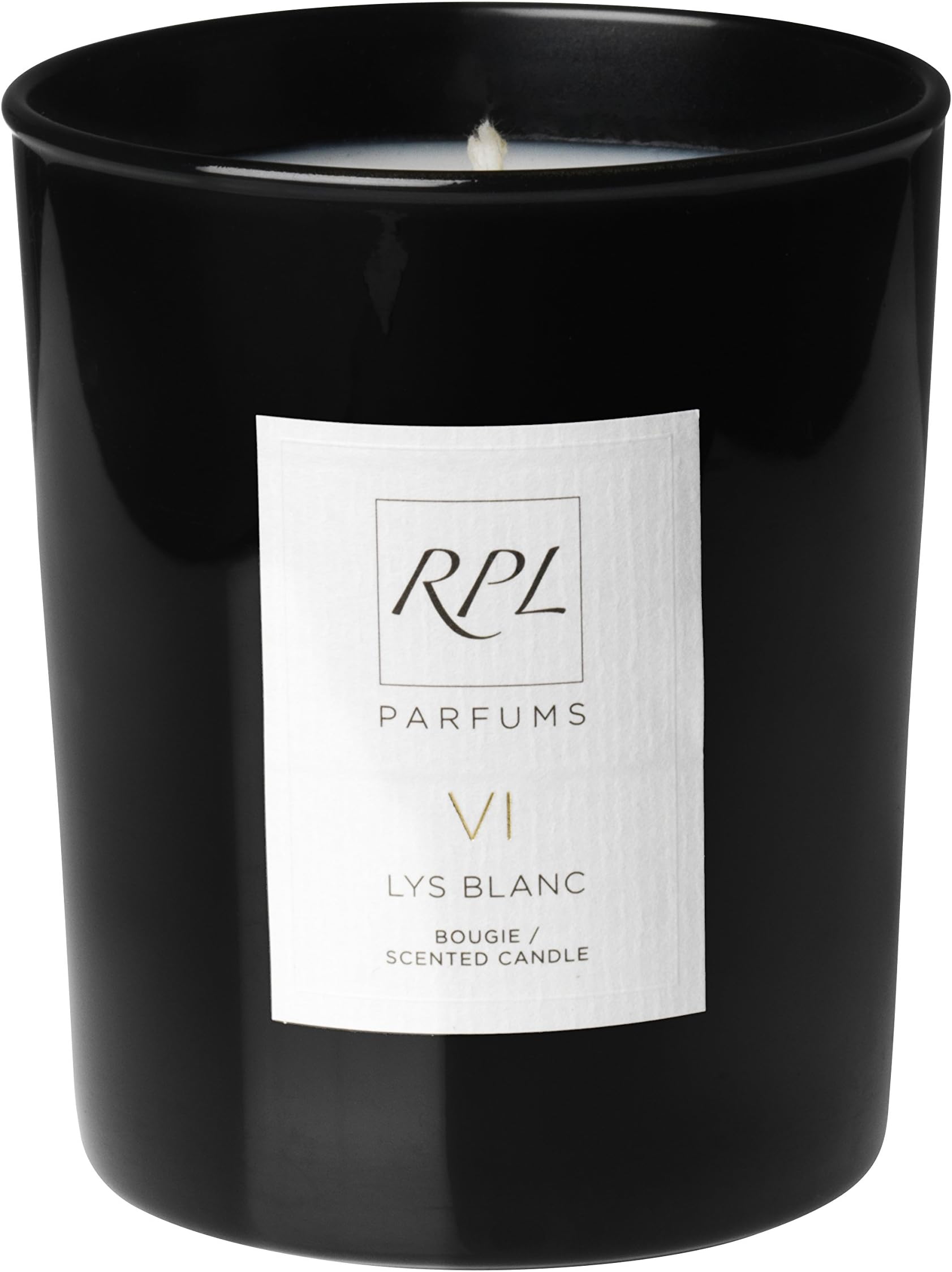 RPL Maison LYS Blanc Scented Candle 185 g, White, 8 x 8 x 9.5 cm