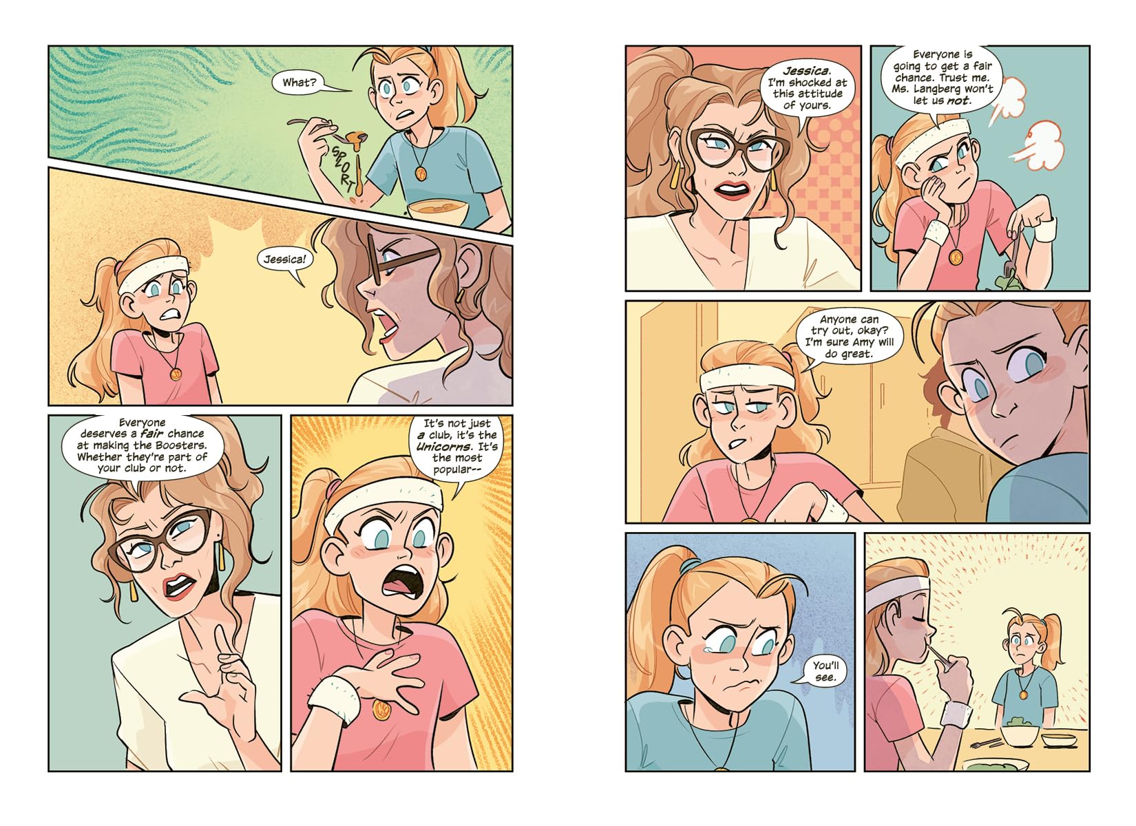 Sweet Valley Twins: Choosing Sides: (A Graphic Novel) Sweet Valley Twins: Choosing Sides: (A Graphic Novel) Paperback Kindle Hardcover