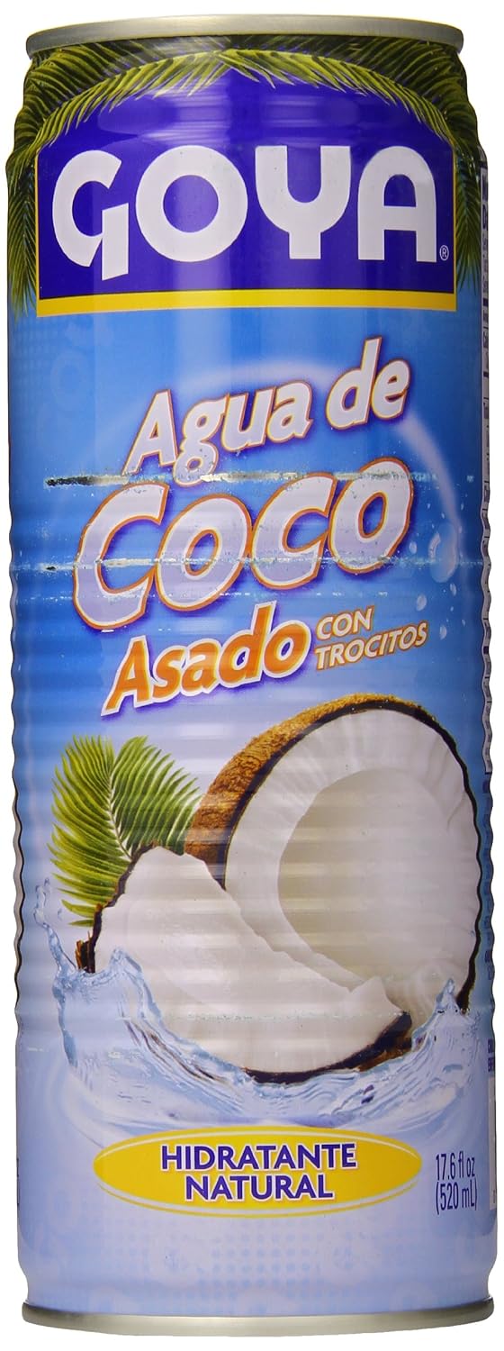 Goya roasted Coconut Juice metal 17.6 floz (041331027922)