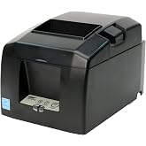 Star Micronics TSP654IIE3 Ethernet (LAN) Thermal Receipt Printer with Auto-Cutter and External Power Supply - Gray
