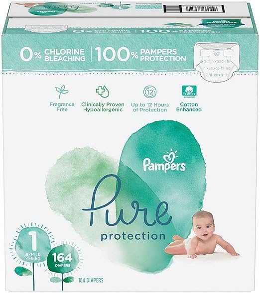 pampers pure protection size 1