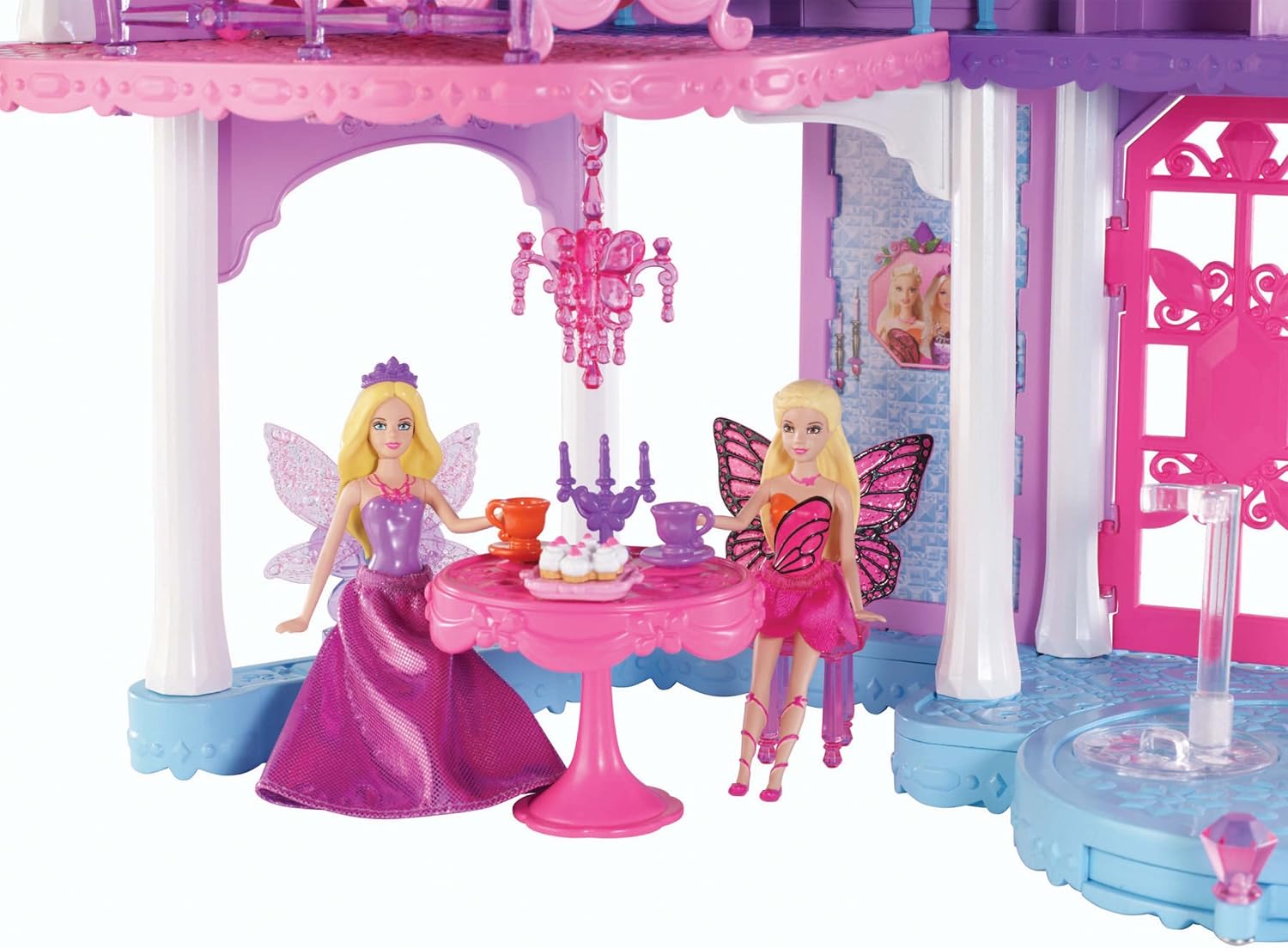 castillo de barbie mariposa