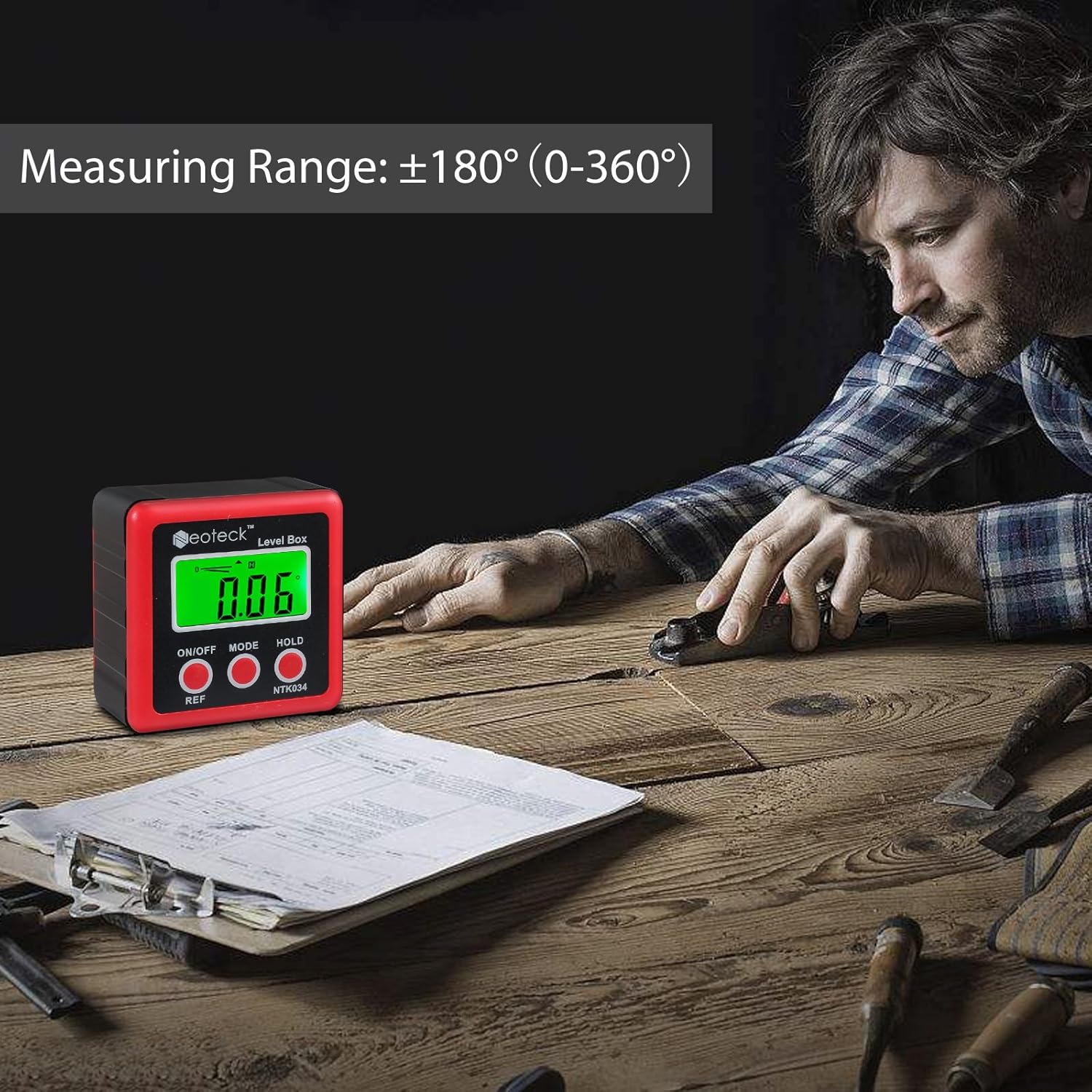 Neoteck Digital Angle FinderRed Neoteck
