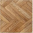 Retro Self Adhesive 12-Inch Vinyl Floor Tiles, 20 Tiles - 12" x 12", Blonde Herringbone Pattern - Peel & Stick, DIY Flooring for Kitchen, Dining Room, Bedrooms & Bathrooms by Achim Home Decor