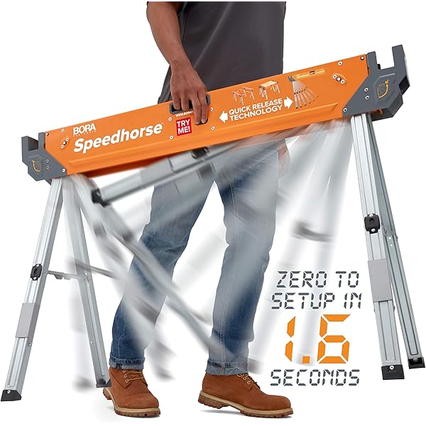Bora Portamate Speedhorse Sawhorse Heavy Duty Benchhorse