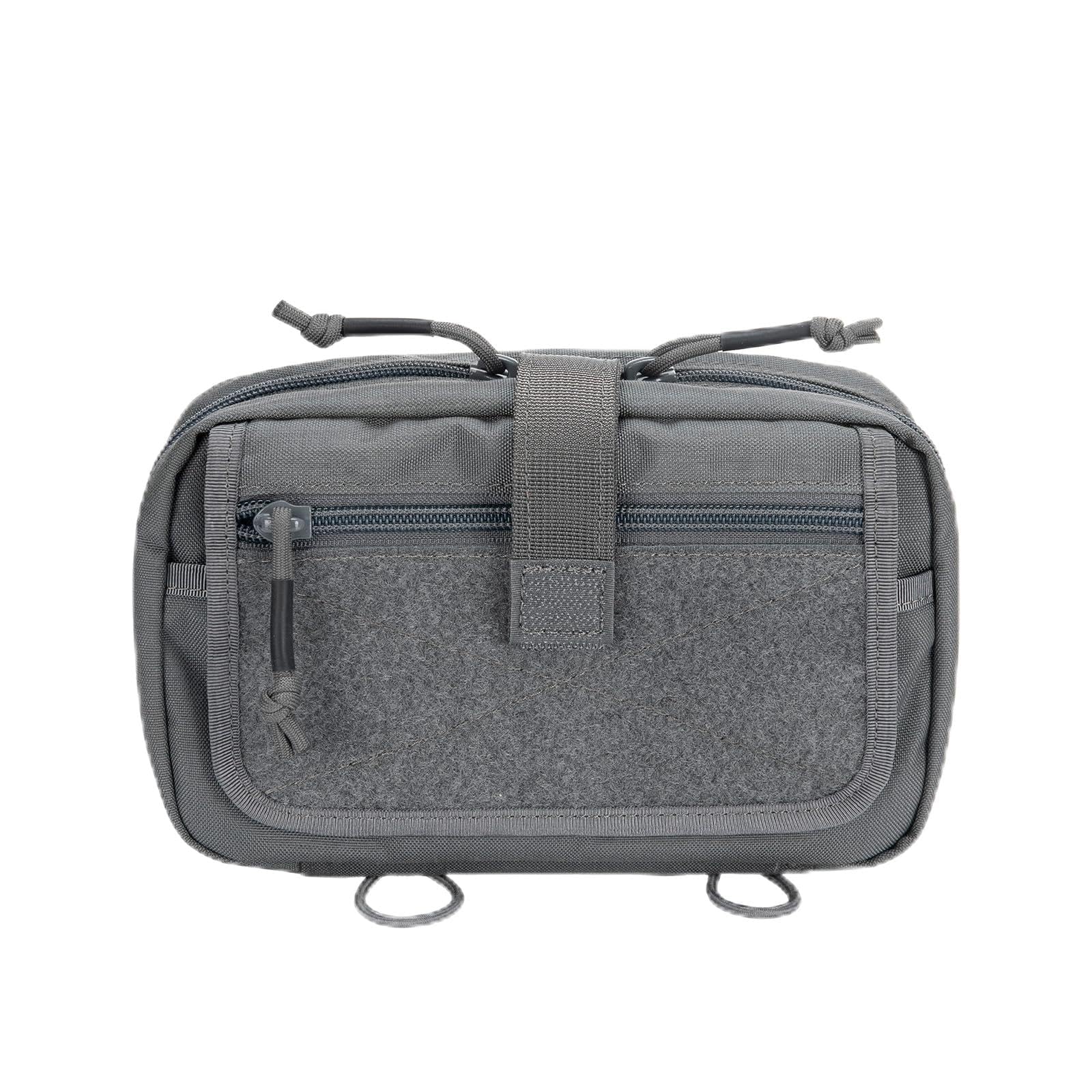 EXCELLENT ELITE SPANKER Tactical IFAK Pouch Tactical First Aid Pouch Utility Medical kit Bag Outdoor Survival Travel Bag for Tactical Vest,Backpack(GRY)