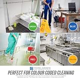 TDBS Mop Heads Replacement Colour Coded Self Threading Socket No.12 Blue Pack view 6