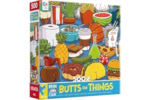 Ceaco - Brian Cook - Butts on Things - 500 Piece Jigsaw Puzzle