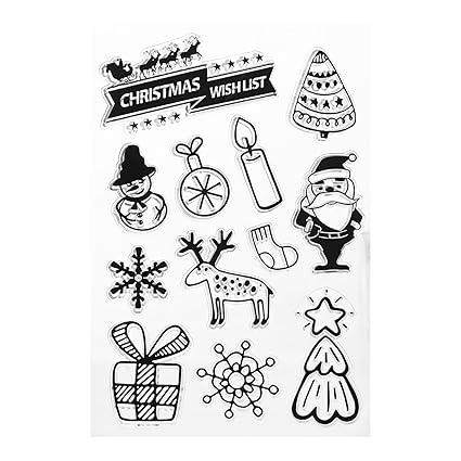  Clear Stamps For Card Marking Diy Scrapbook