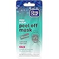 Clean & Clear Deep Action Cleansing & Exfoliating Peel Off Face Mask with Activated Charcoal Oil-Free, 1 Single Use Mask