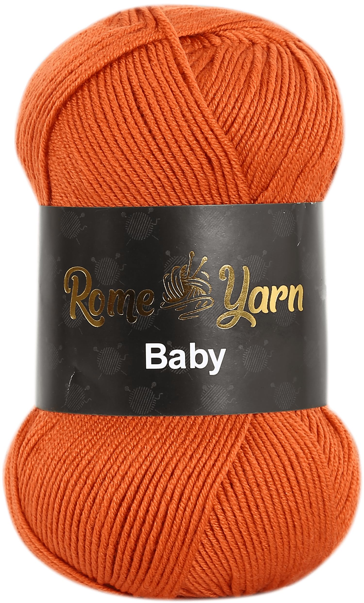 Baby Yarn | 100g | #3 Light Worsted DK Anti-Pilling Acrylic Wool for Knitting and Crochet (1210 Tile)