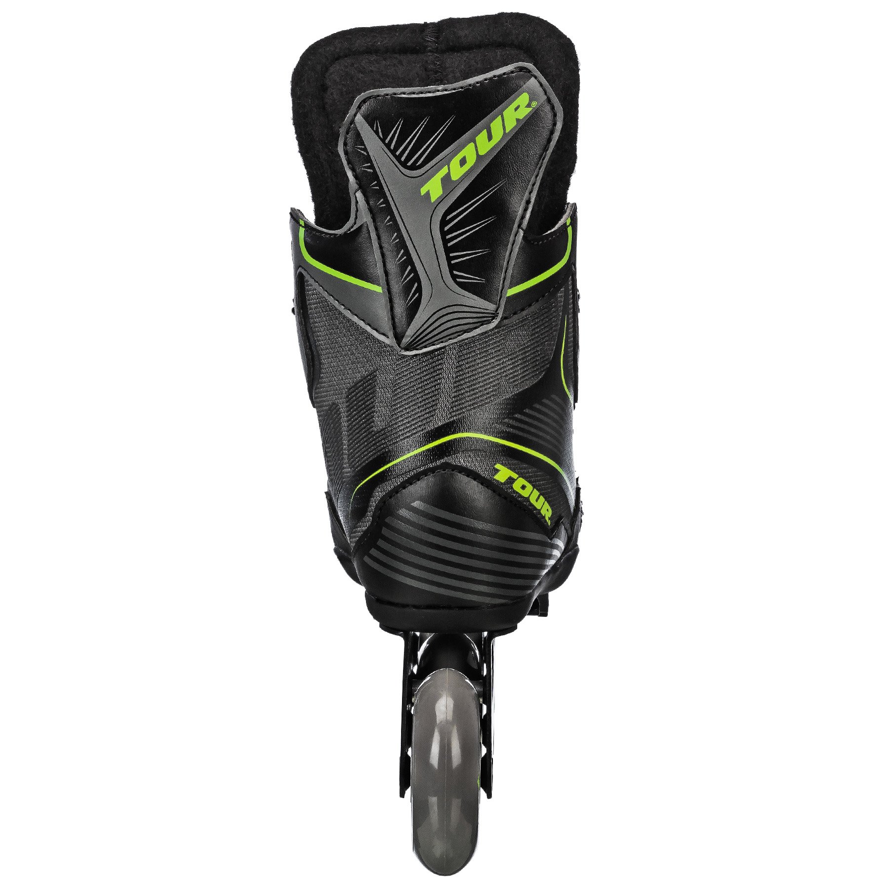 Tour Hockey Code 9 Youth Adjustable Inline Hockey Skate, Black, Medium