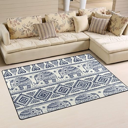 XiangHeFu - Alfombra para Sala de Estar, Comedor, Dormitorio, Puerta