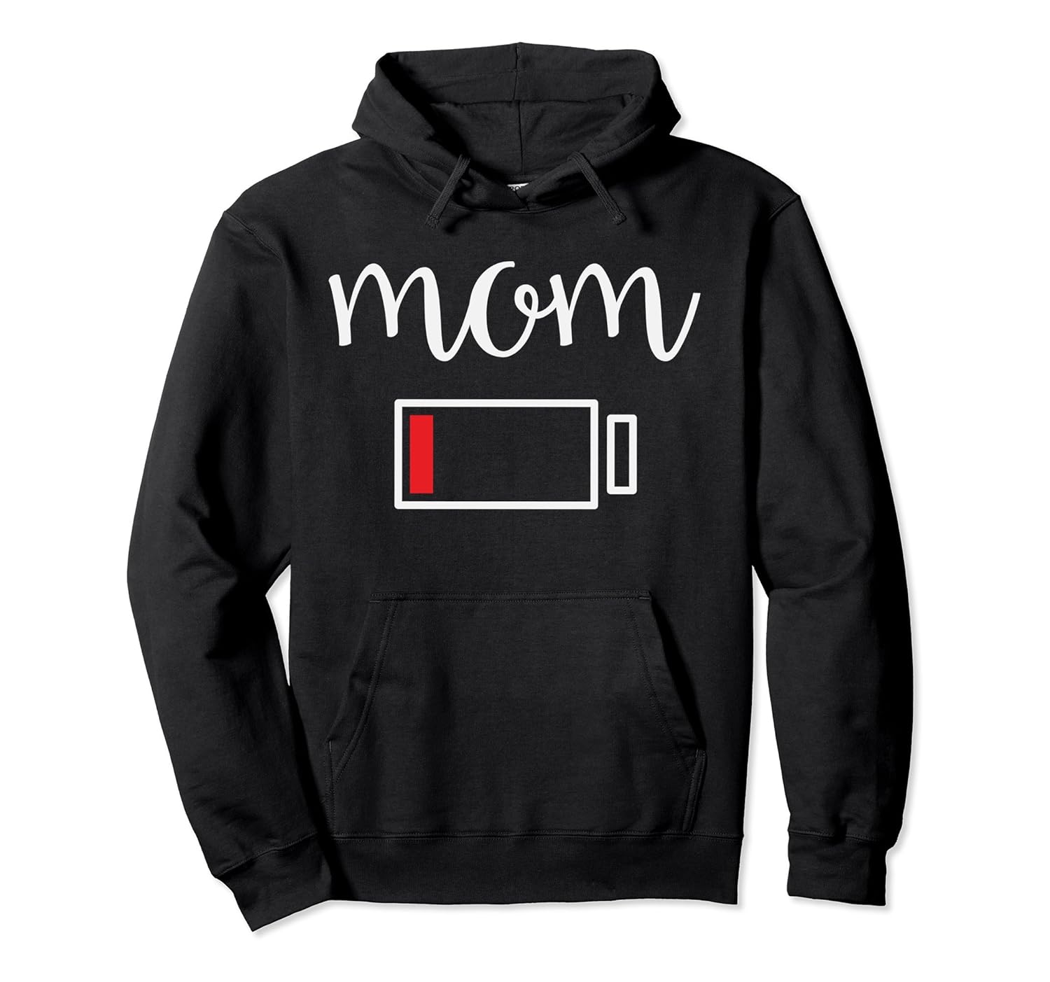 Adorable Mommy Mother Funny Mom Low Battery Hoodie-anz