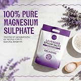 ELYSIUM SPA Lavender Epsom Salts 2kg 100% Magnesium Sulphate Bath view 3