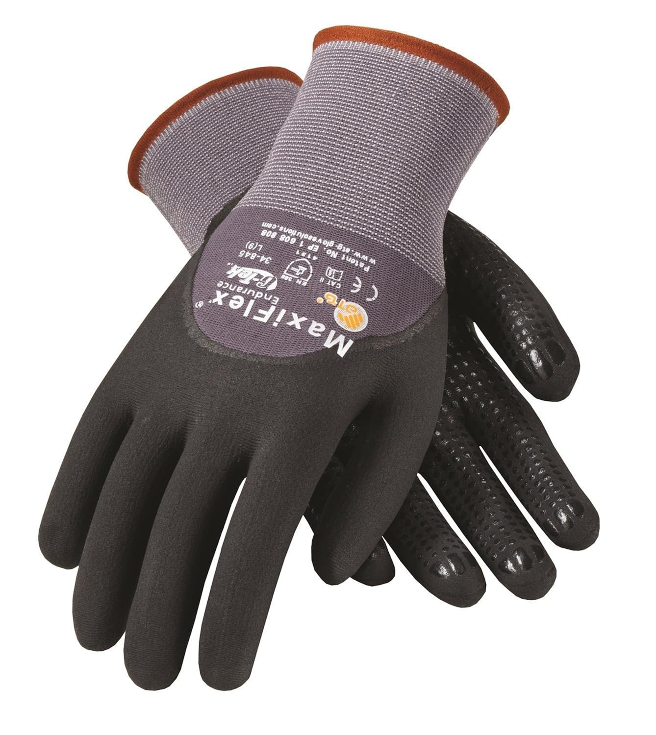 GTEK Maxiflex Endurance 34845 Seamless Knit Coated Gloves