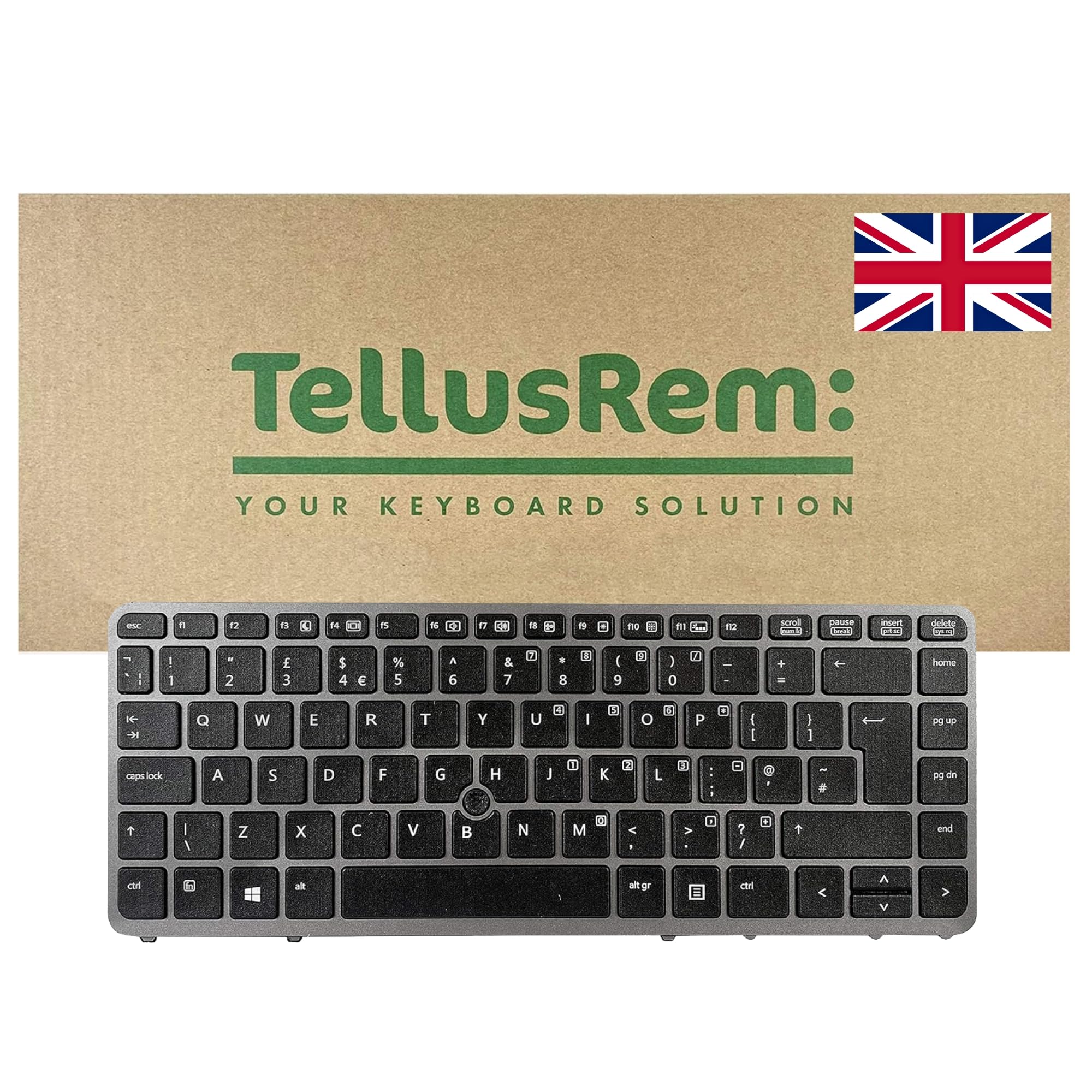 replacement UK non-backlit keyboard for Lenovo Thinkpad E550 E560 E560c