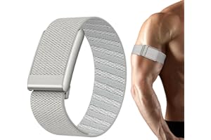 omee Nylon Sport Band Compatible with Whoop 5.0 Bicep Bands One, Peak and Life, Breathable Nylon Adjustable Waterproof Replacement Wristbands Straps for Whoop Band 5.0 – Not Compatible with Gen 4