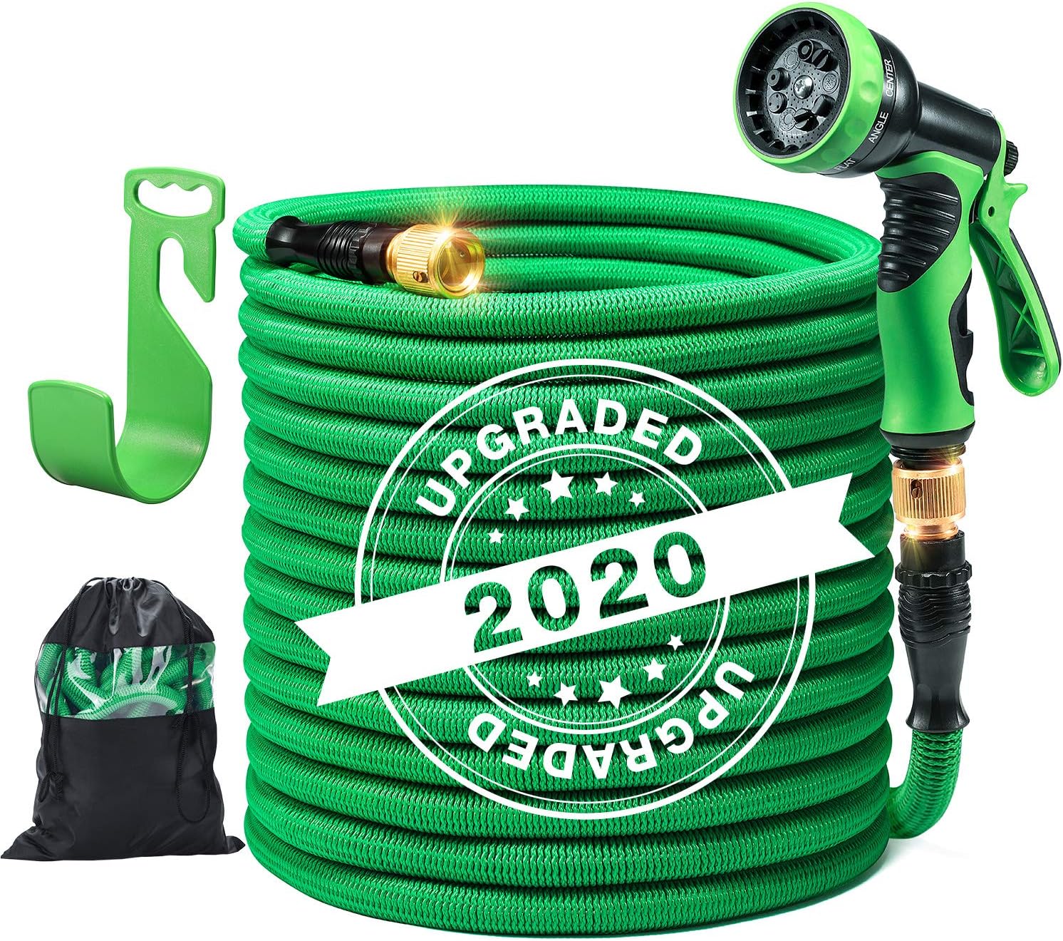 tubo da giardino con raccordi in ottone