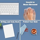 Hsurbtra 48 x 17 PU Leather Desk Pad Non-Slip Waterproof Large Desk Mat Dark view 4