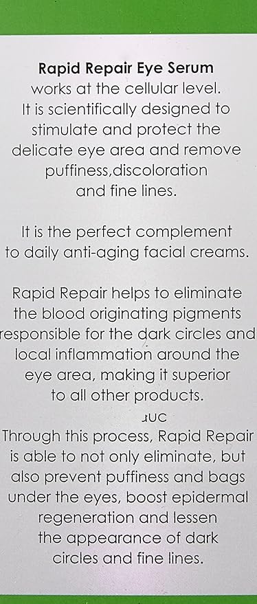 rapid repair eye serum