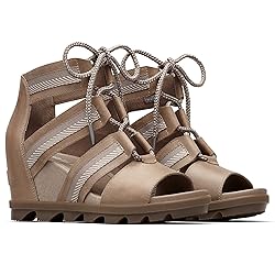 Sorel Womens Joanie II Lace Webbing Open Toe Cut