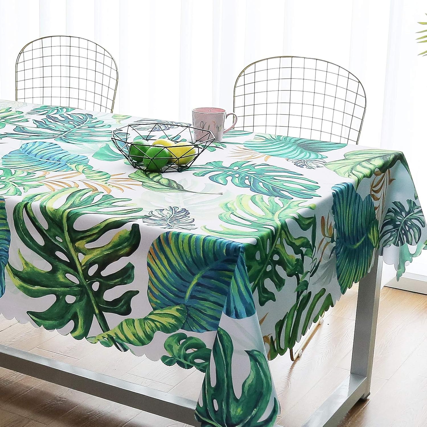 Best floral print party table cloth