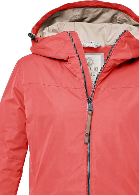 Donna Giacca funzionale con cappuccio/giacca da esterno GS 18 WMN JCKT, dark coral, 38, 41450-000