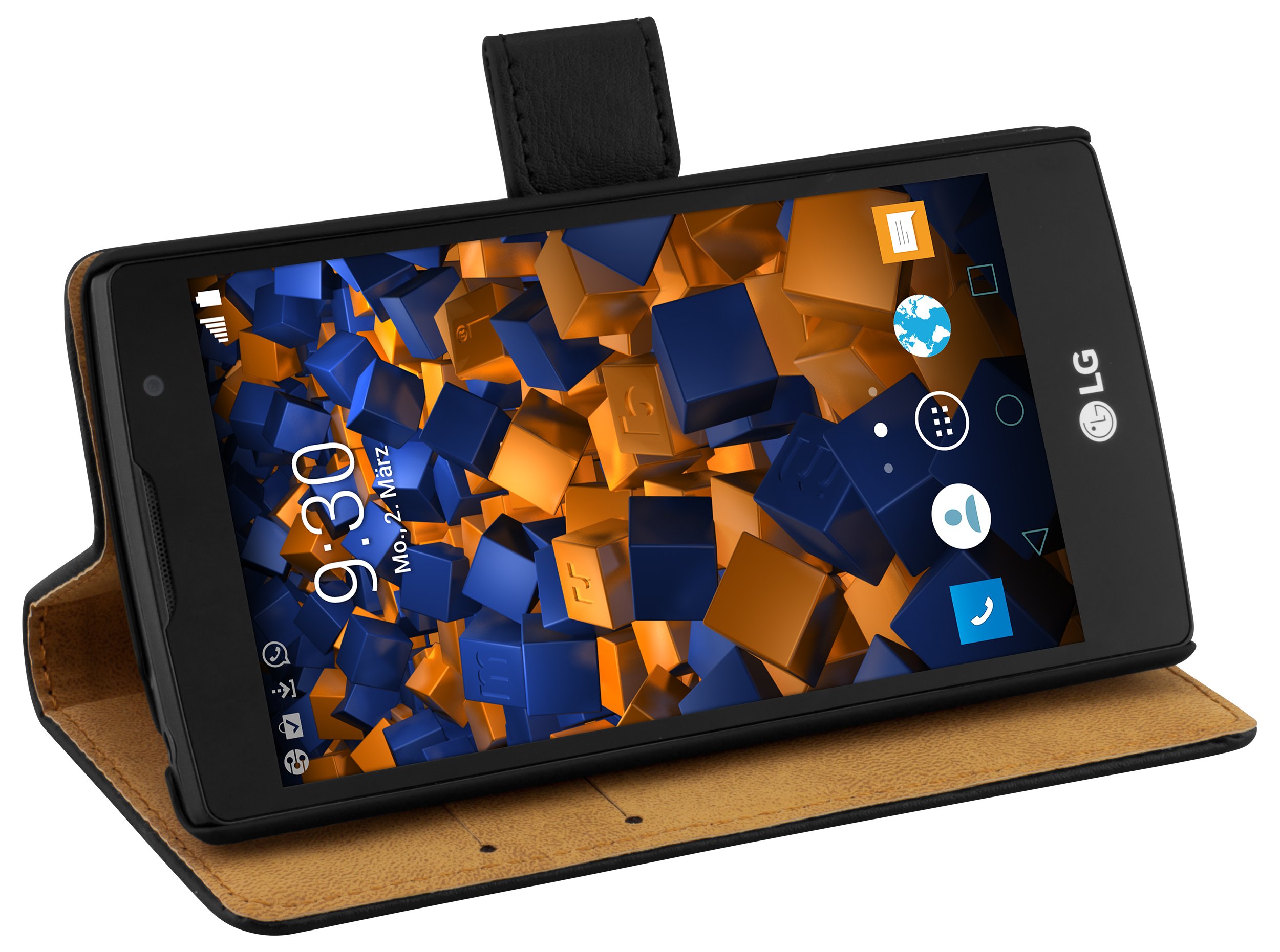 mumbi Book-Style Case for LG Spirit 4G Case