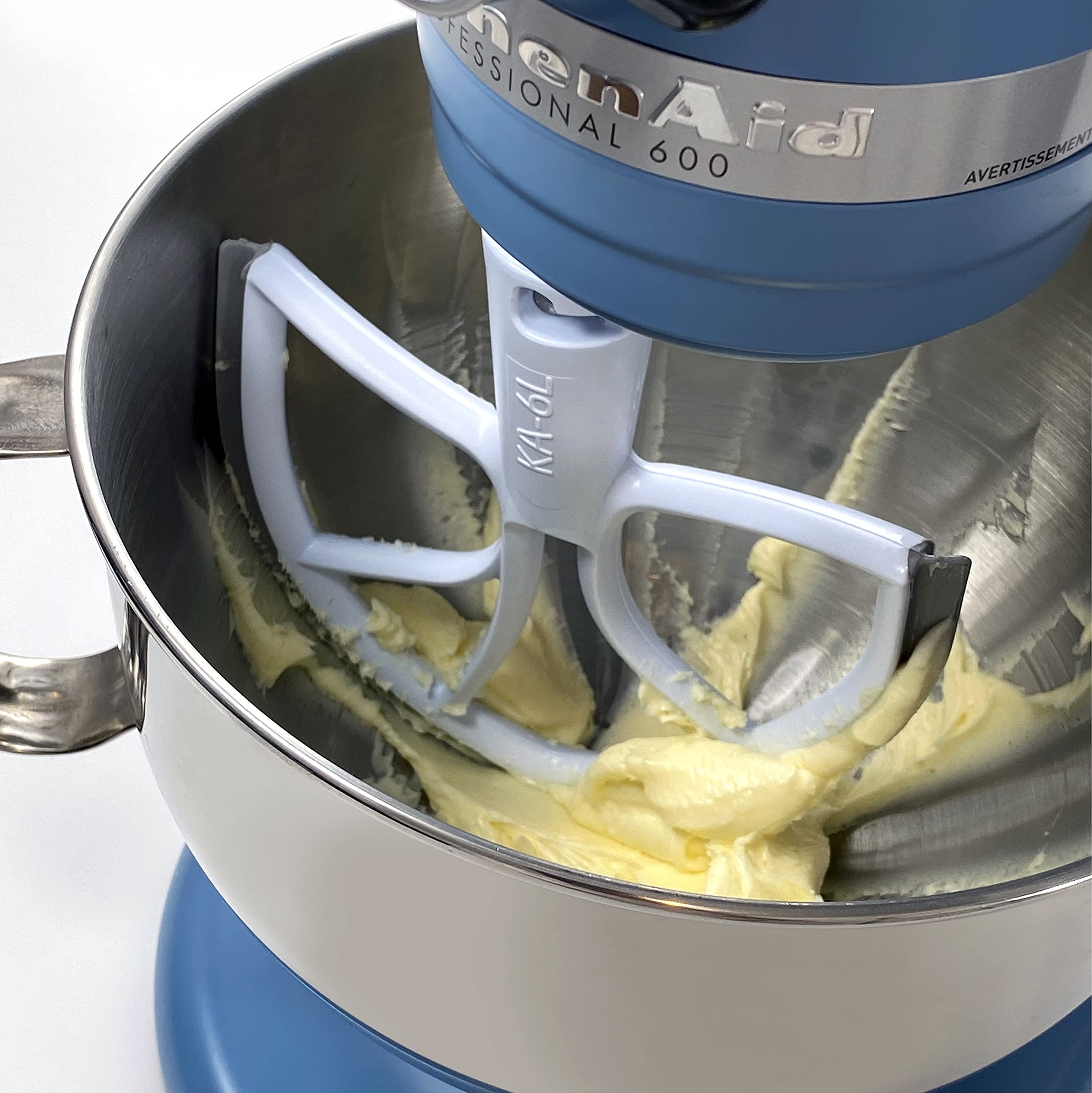 New Metro KA-6LR Original Beater Blade Works w/ Most KitchenAid 6 or 7 Qt Bowl-Lift Stand Mixers, Red