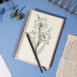 Hardcover Sketchbook for Drawing 120 Sheets 5x7