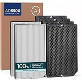 Genuine AirDoctor AD5000/5500 1 Year Combo Replacement Filter Pack. Includes 4 Premium Carbon/VOC + 2 UltraHEPA. Guaranteed Quality &amp; Performance. Removes Smoke, Pollen, Pet Dander, Gasses
