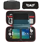 XEGIMOR Silicone Cover and Carrying Case Compatible With Logitech G Cloud Gaming Handheld, Screen Protector for Logitech G Cl
