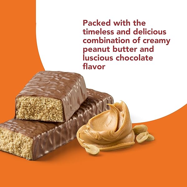 THINK! PROTEIN BARS, HIGH PROTEIN SNACKS, GLUTEN FREE, KOSHER FRIENDLY, CREAMY PEANUT BUTTER, NUTRITION BARS, 2.1 OZ PER BAR, 12 COUNT (PACKAGING MAY VARY)